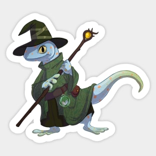 Lizard Wizard Sticker